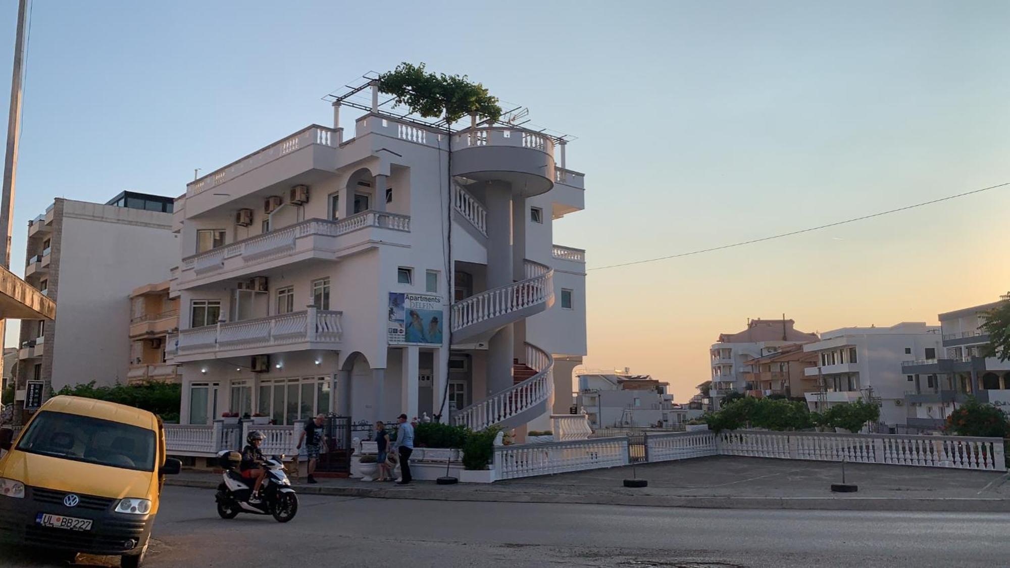 Apartments Delfin Улцинь Екстер'єр фото