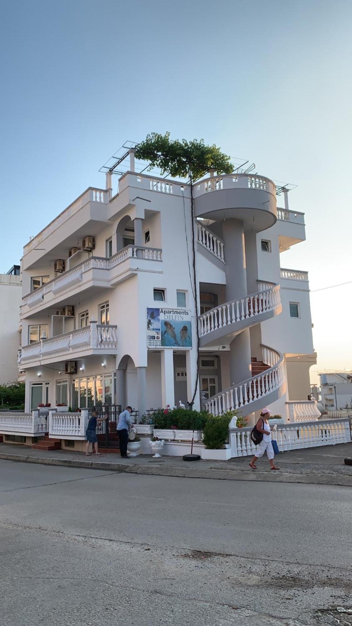 Apartments Delfin Улцинь Екстер'єр фото