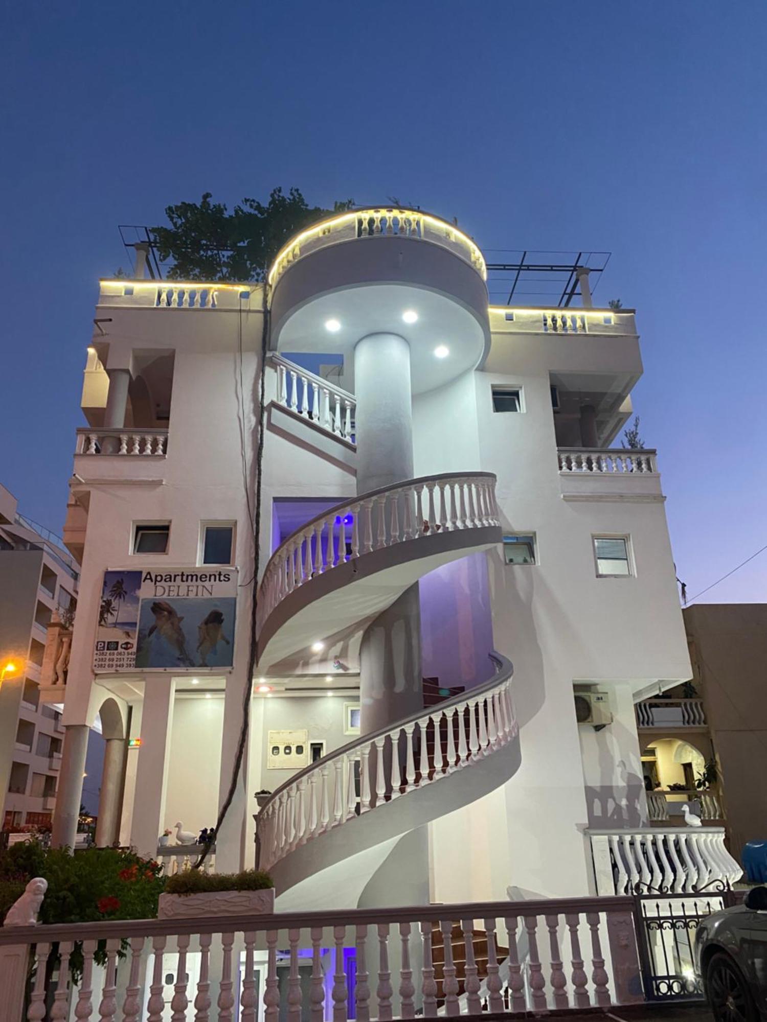 Apartments Delfin Улцинь Екстер'єр фото